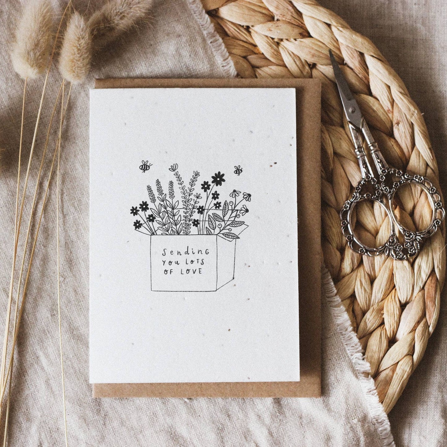 Sending Love Plantable Seed Card