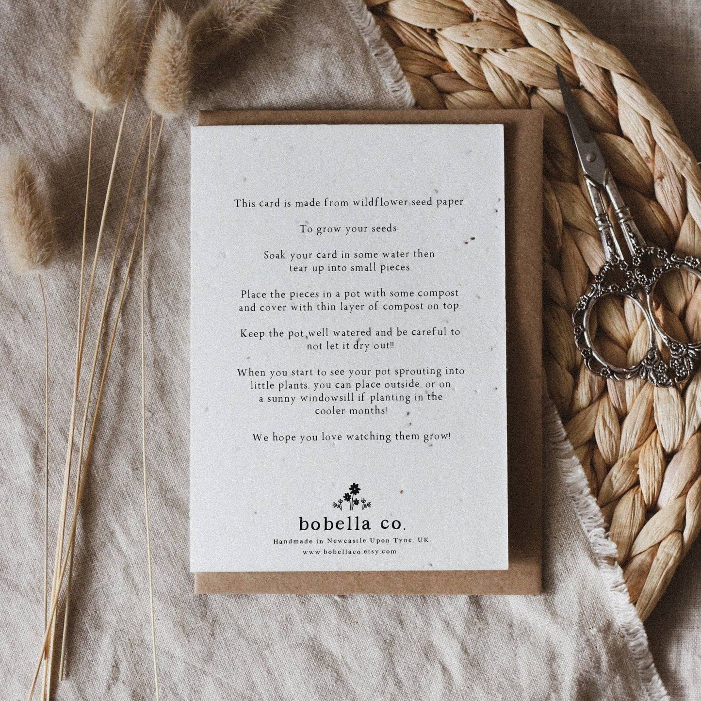 Sending Love Plantable Seed Card