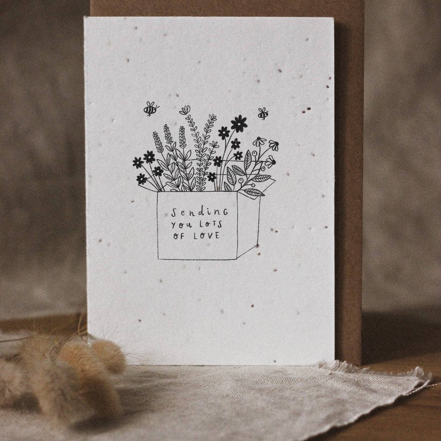 Sending Love Plantable Seed Card