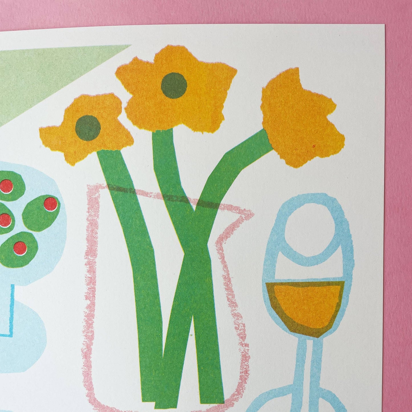 'Spring Table' Print A4