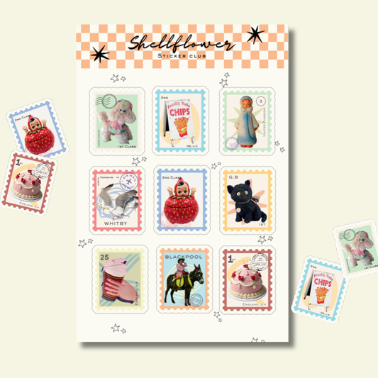Stamps Sticker Sheet