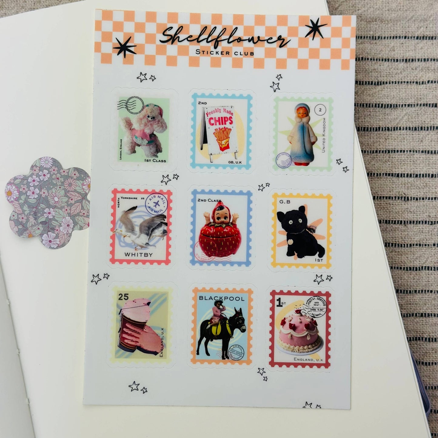 Stamps Sticker Sheet