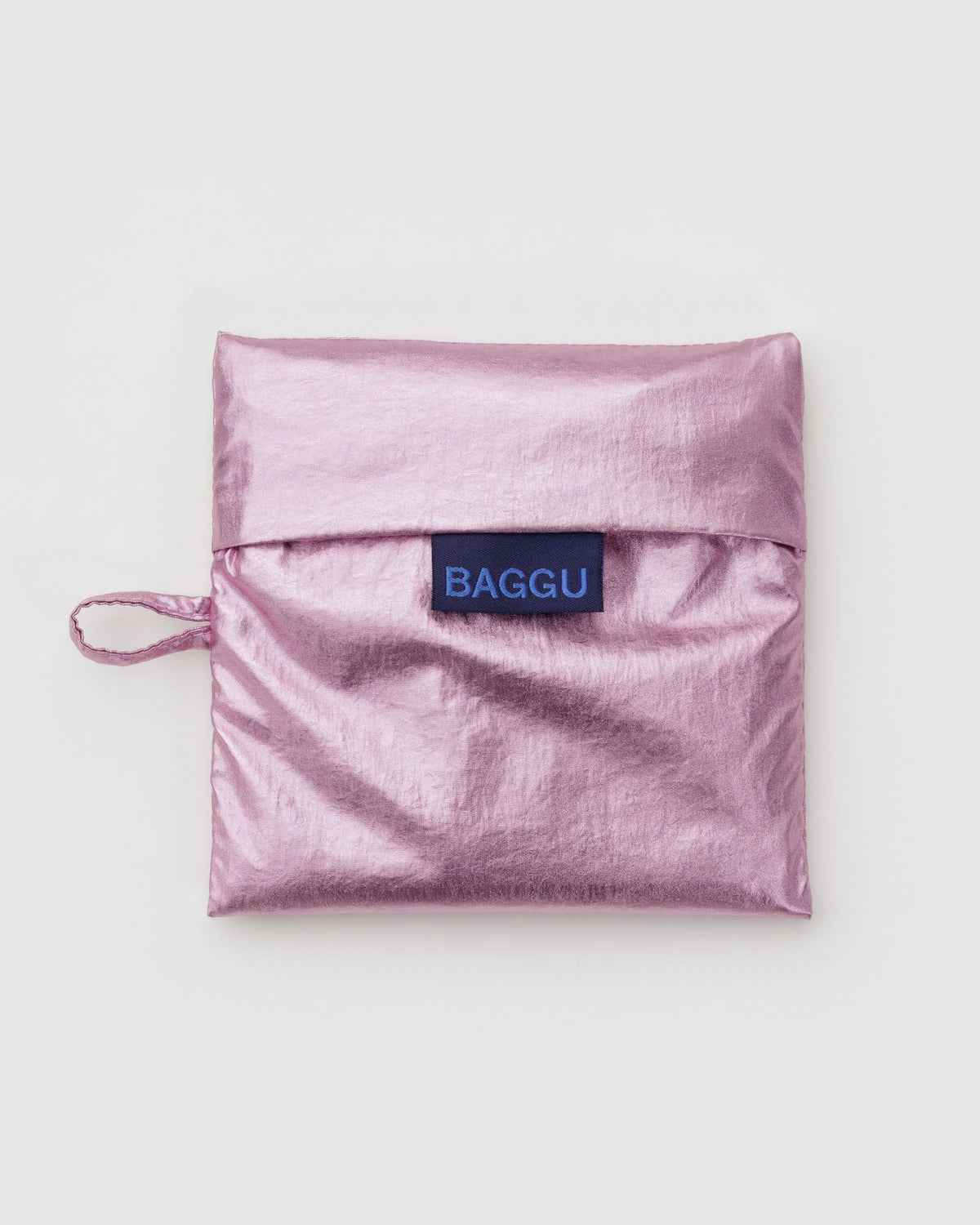 Baggu Standard Reusable Bag - Blush Metallic Pink