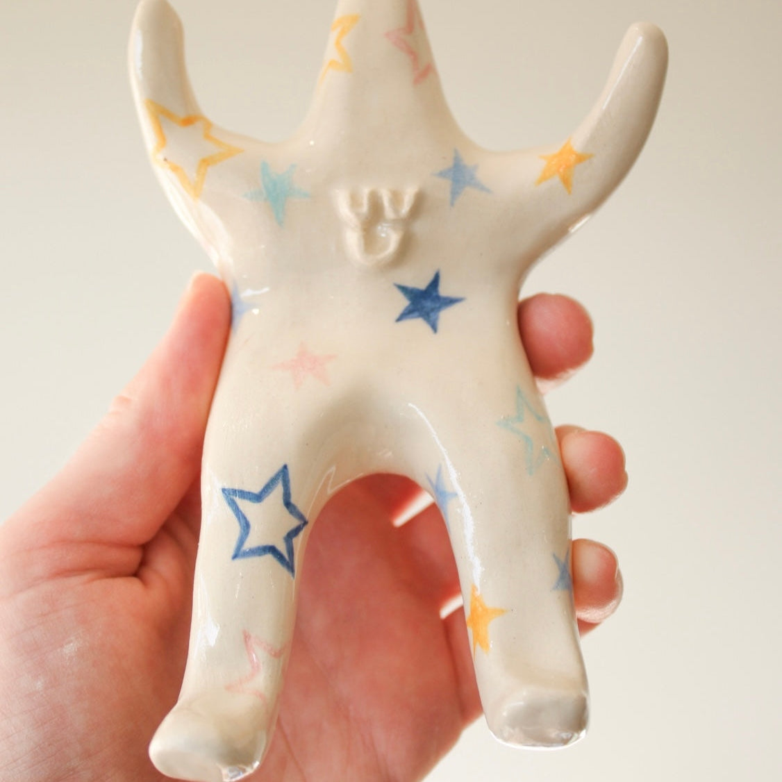 Star Dude - Ring Holders / Handmade Ceramic Jewellery Holder