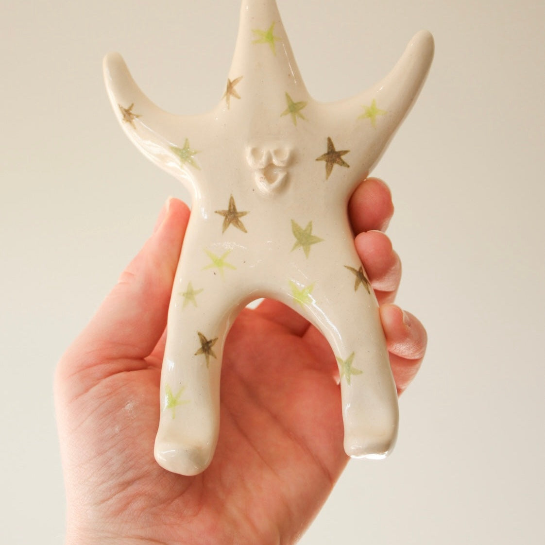 Star Dude - Ring Holders / Handmade Ceramic Jewellery Holder