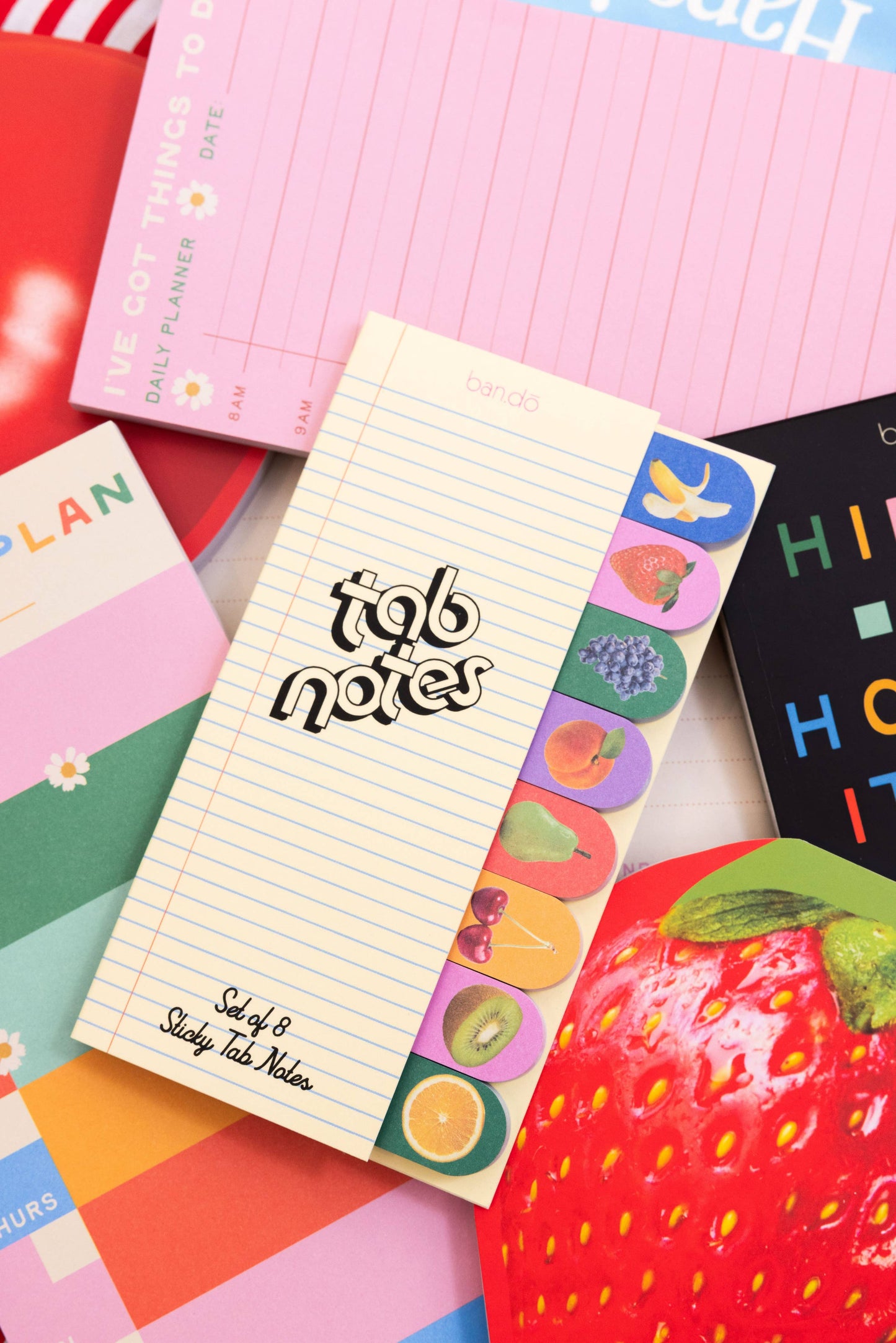 Sticky Tab Notes, Fruits