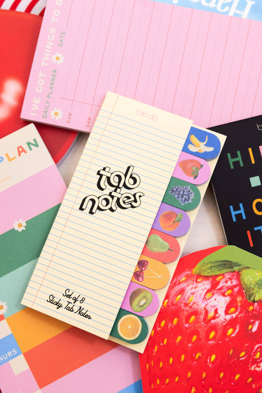 Sticky Tab Notes, Fruits
