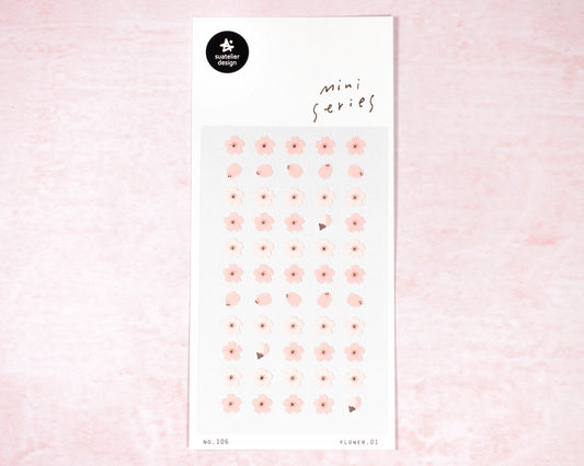 Suatelier Sticker Sheet - miniseries - flower.01