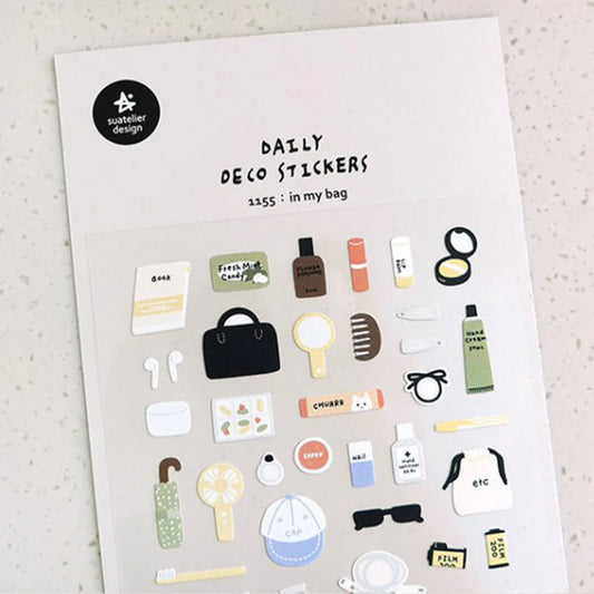 Suatelier Sticker Sheet - in my bag