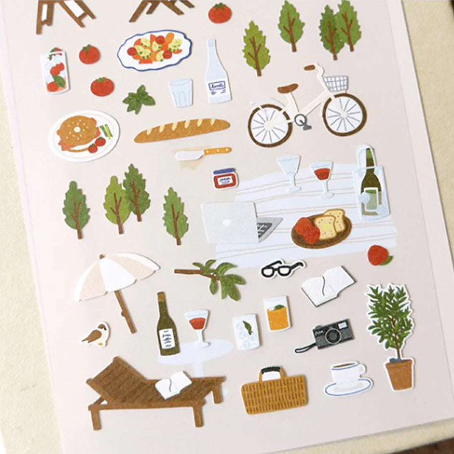 Suatelier Sticker Sheet - in the garden