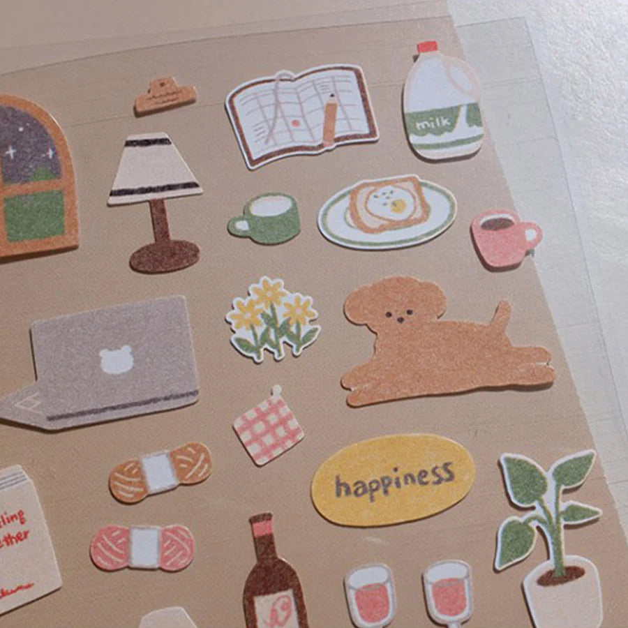 Suatelier Sticker Sheet - small happiness