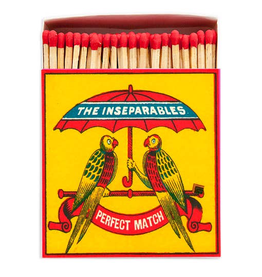 The Inseparables | Square Matchboxes