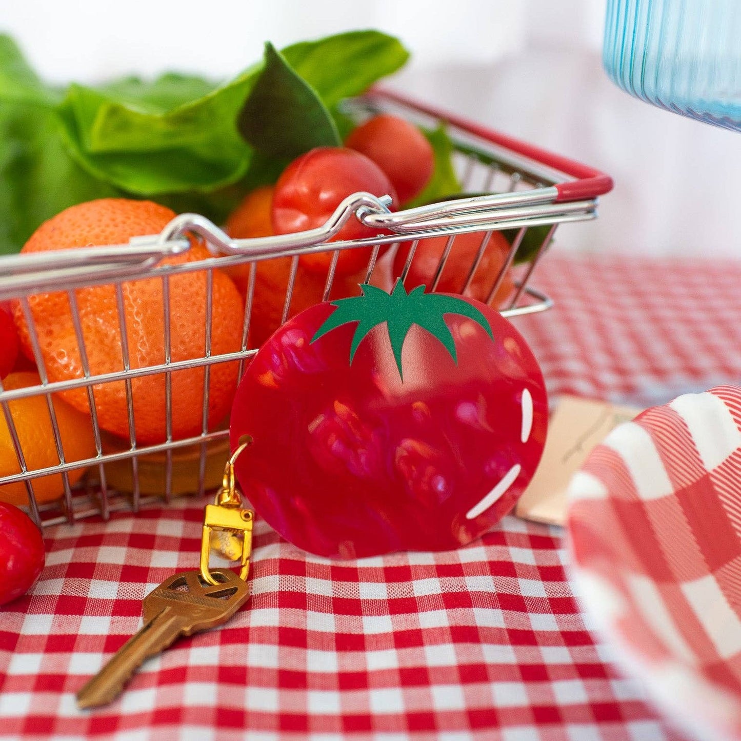 Tomato Keychain