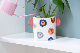 Valeria Plant Pot - Maximalist Plant Pot (with ears!)