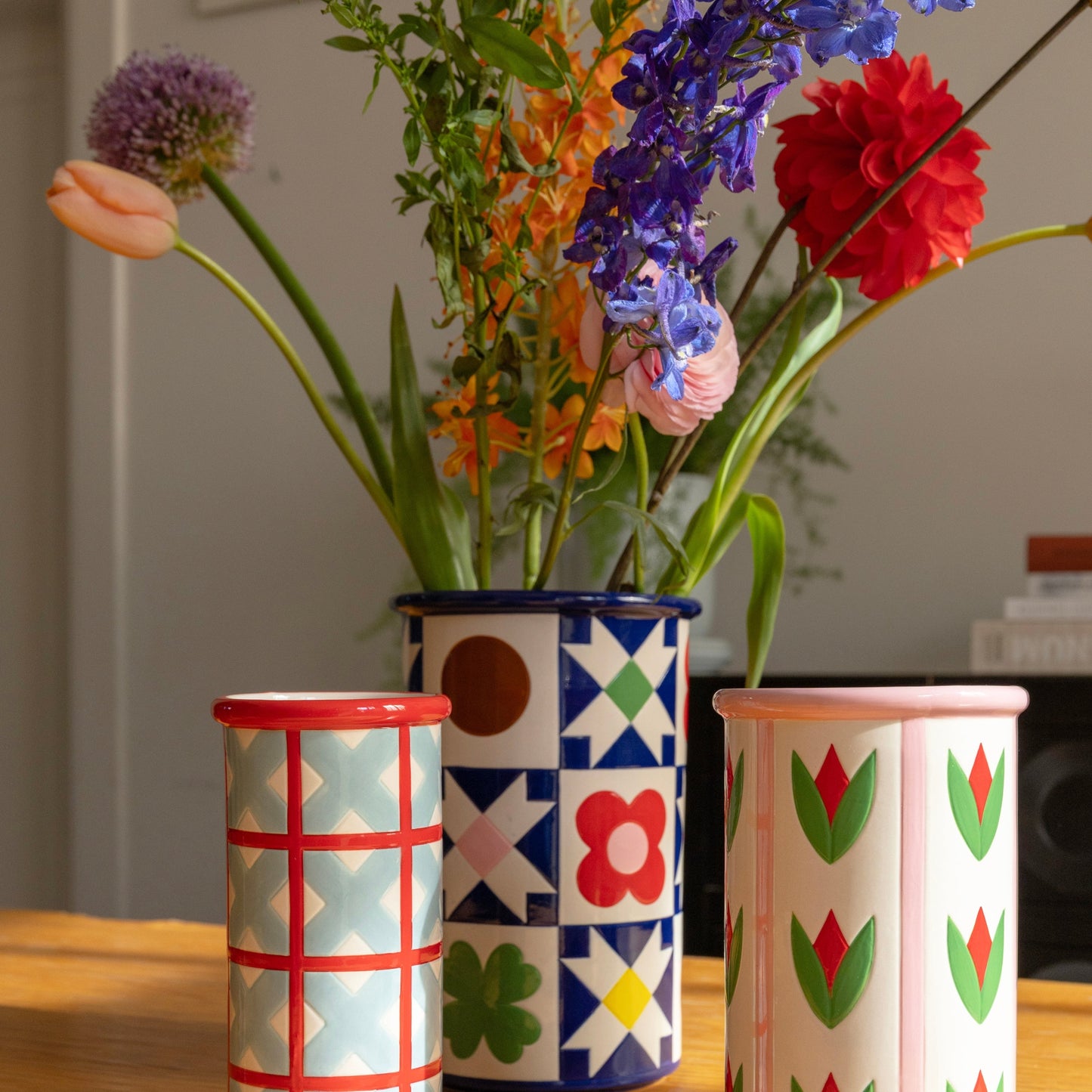 Vase - Tulip Quilted