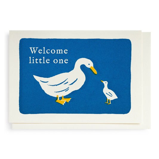 Welcome Little One | Letterpress Cards | Small Cards