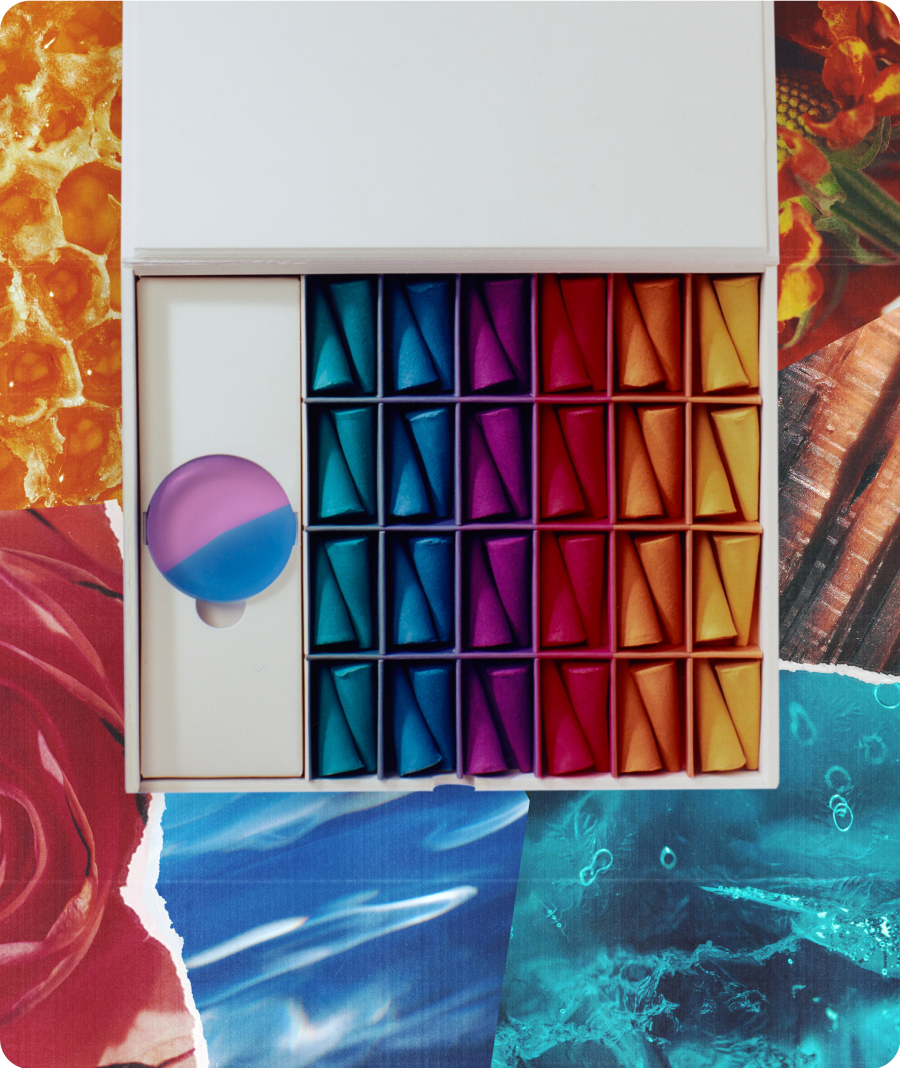 Incense Droplets Variety Pack – 6 Scents – 48 Droplets