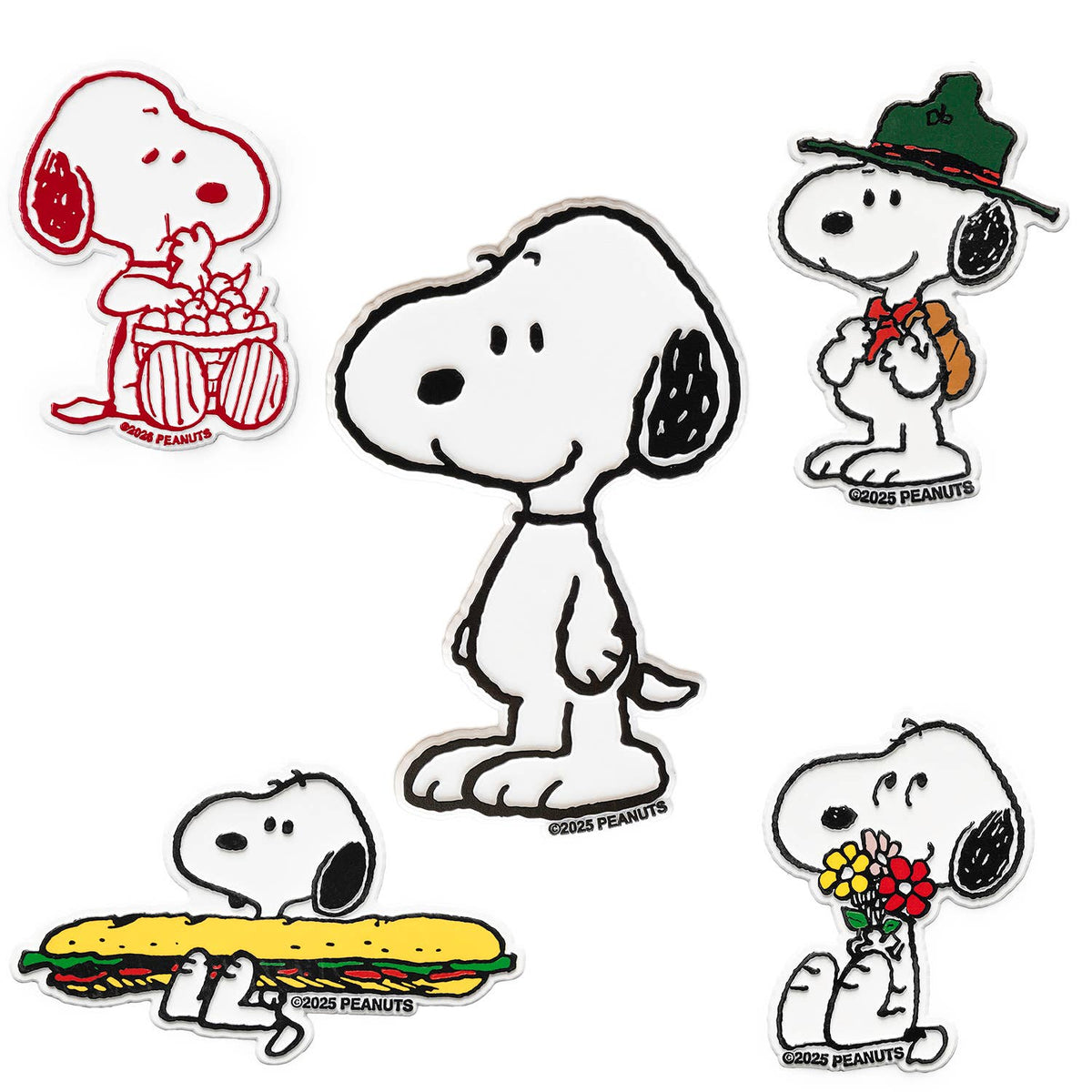 3P4 x Peanuts® - Snoopy Classic Jumbo Magnet