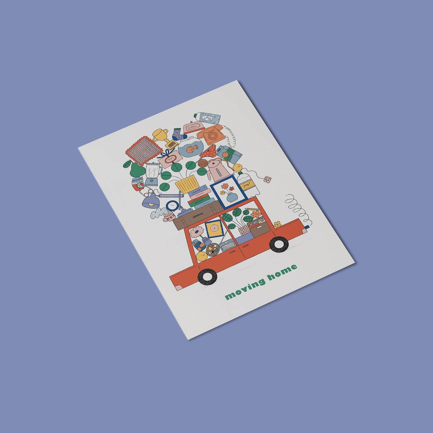 Moving Home Greetings Card