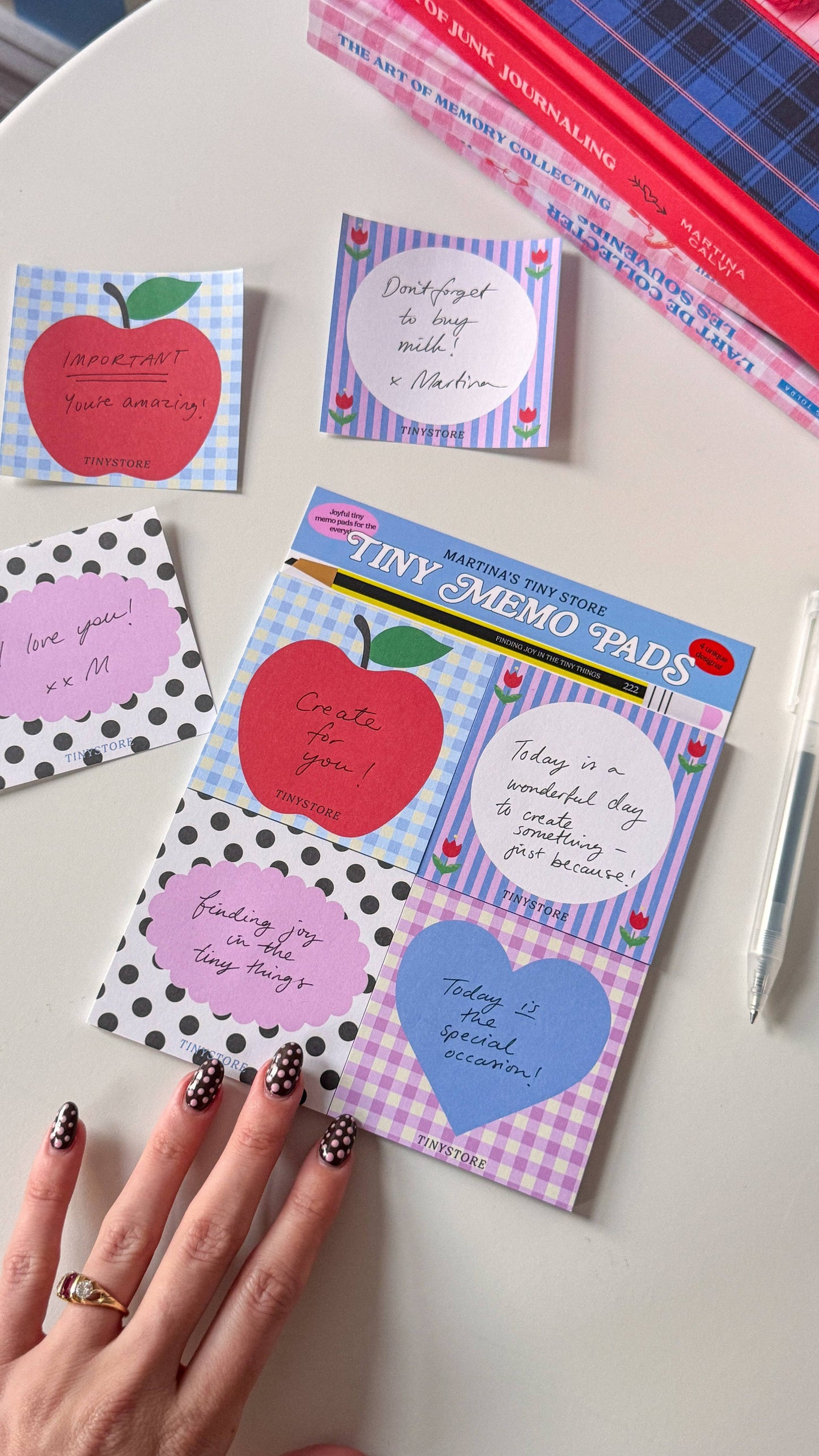 The Cutest Desk Memopads (4 pack)
