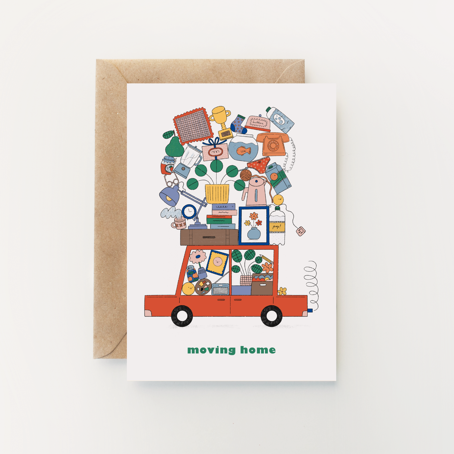 Moving Home Greetings Card