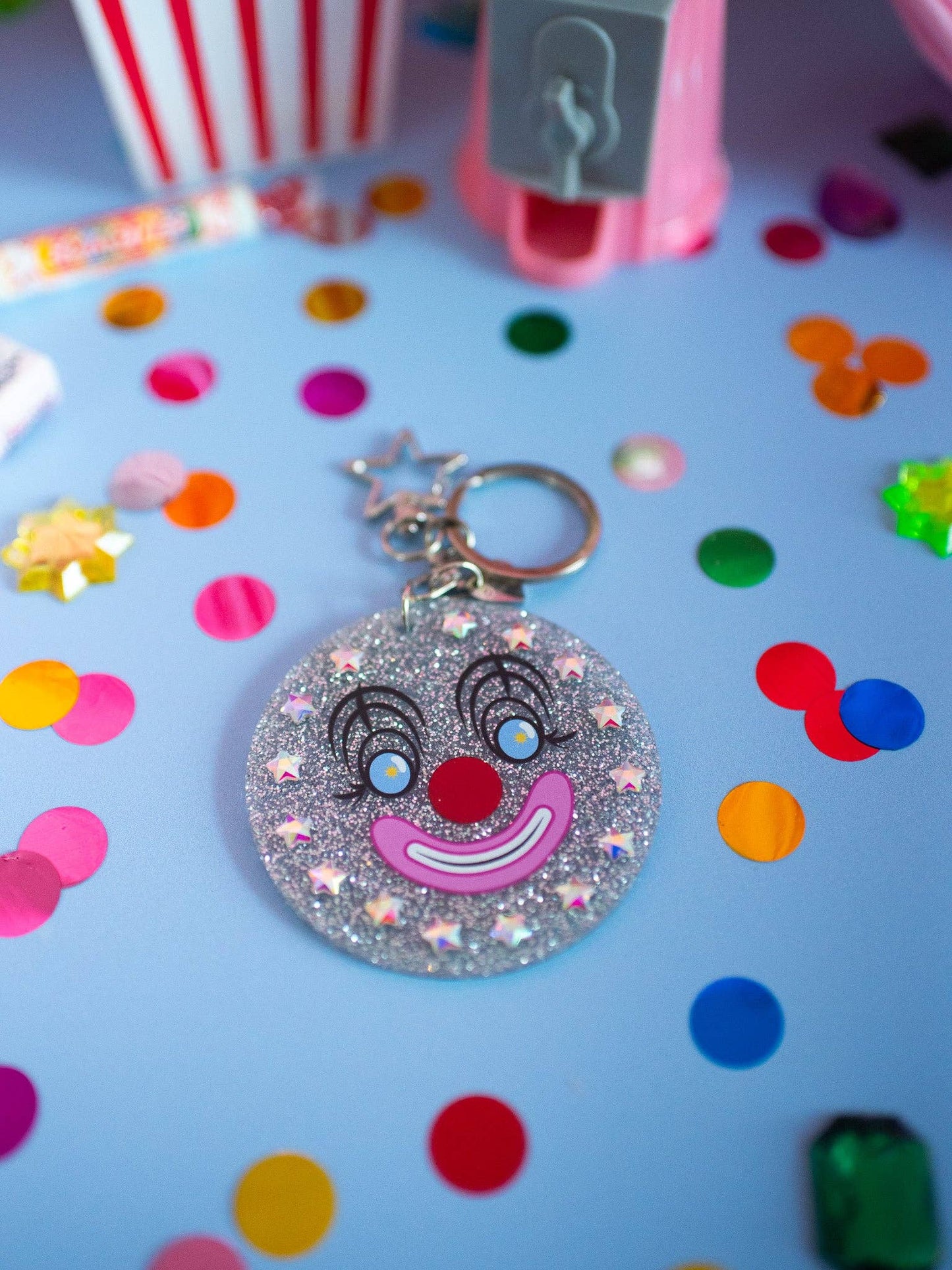 Clown Keychain