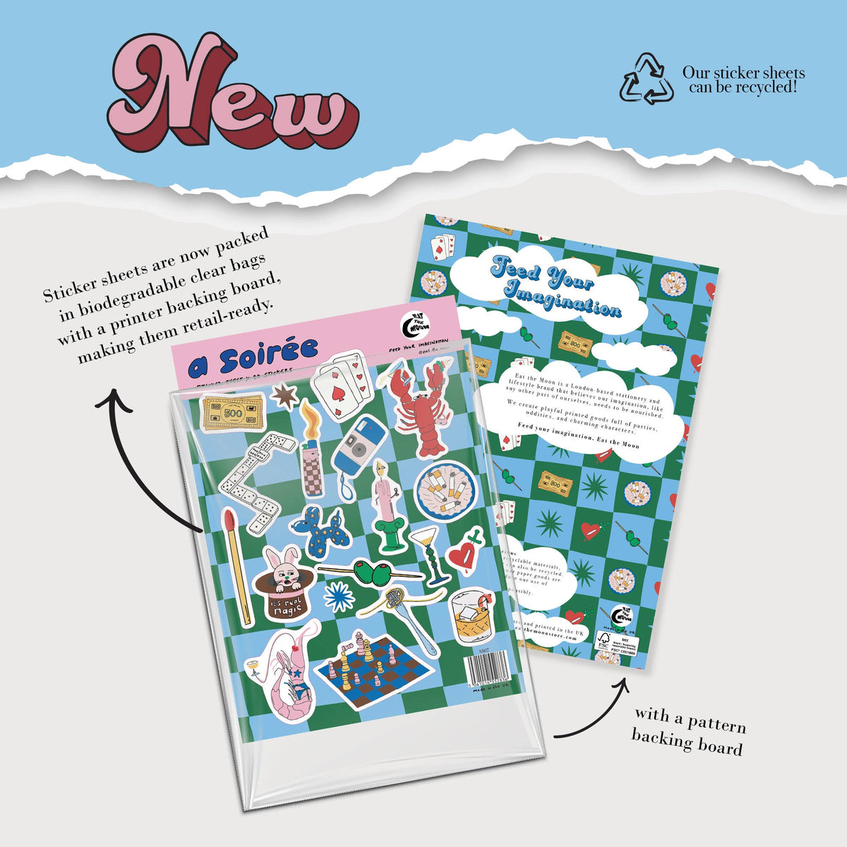 A5 Sticker Sheet - Soiree Party