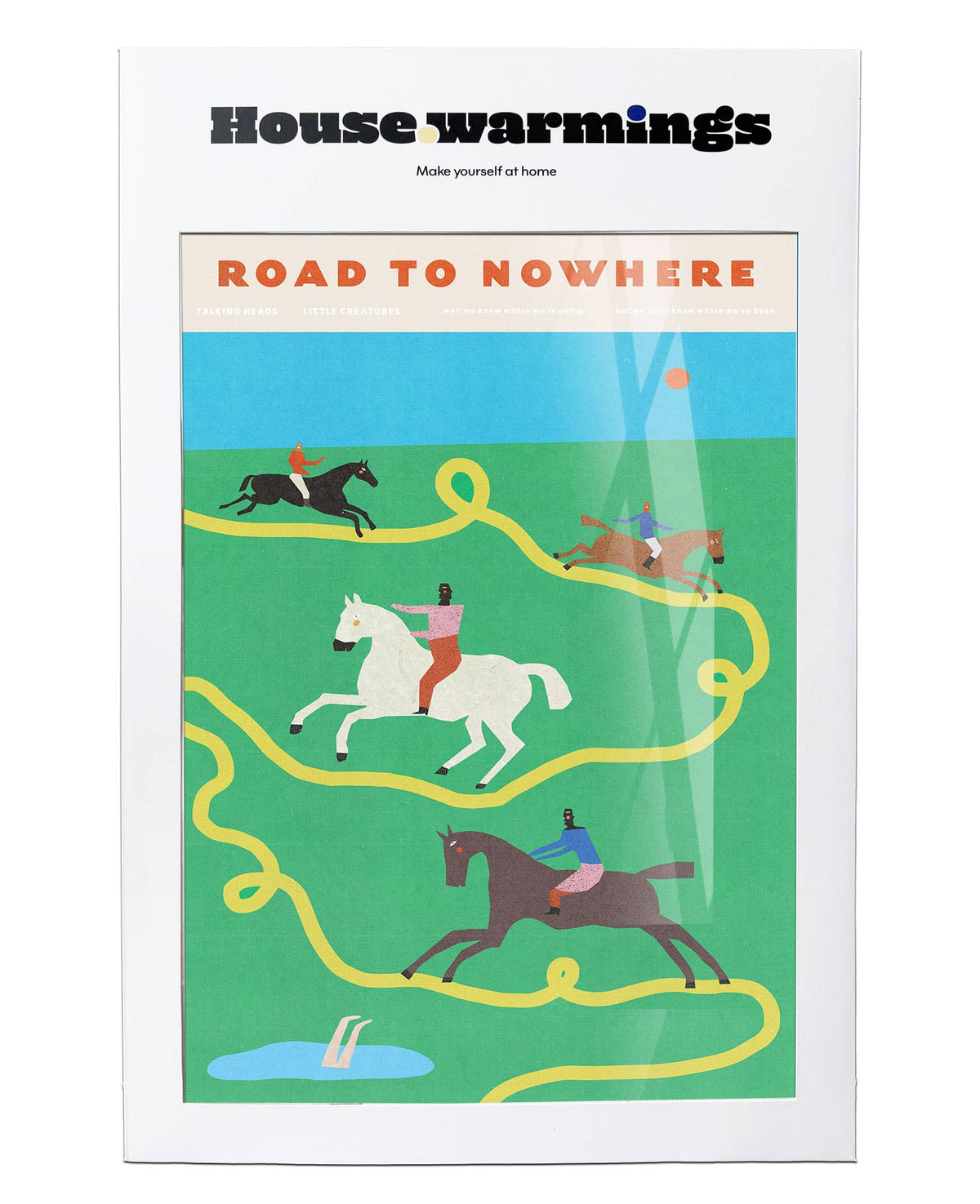 ROAD TO NOWHERE Art Print - A4 Size: A4
