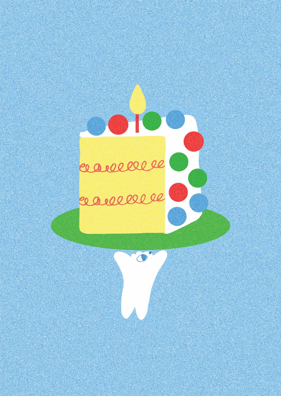 Big Slice A6 Birthday Card