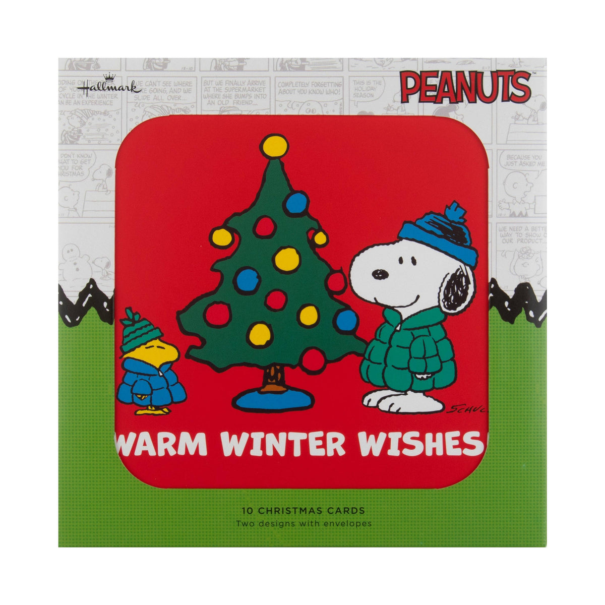 Peanuts™ SNOOPY Christmas - Pack of 10