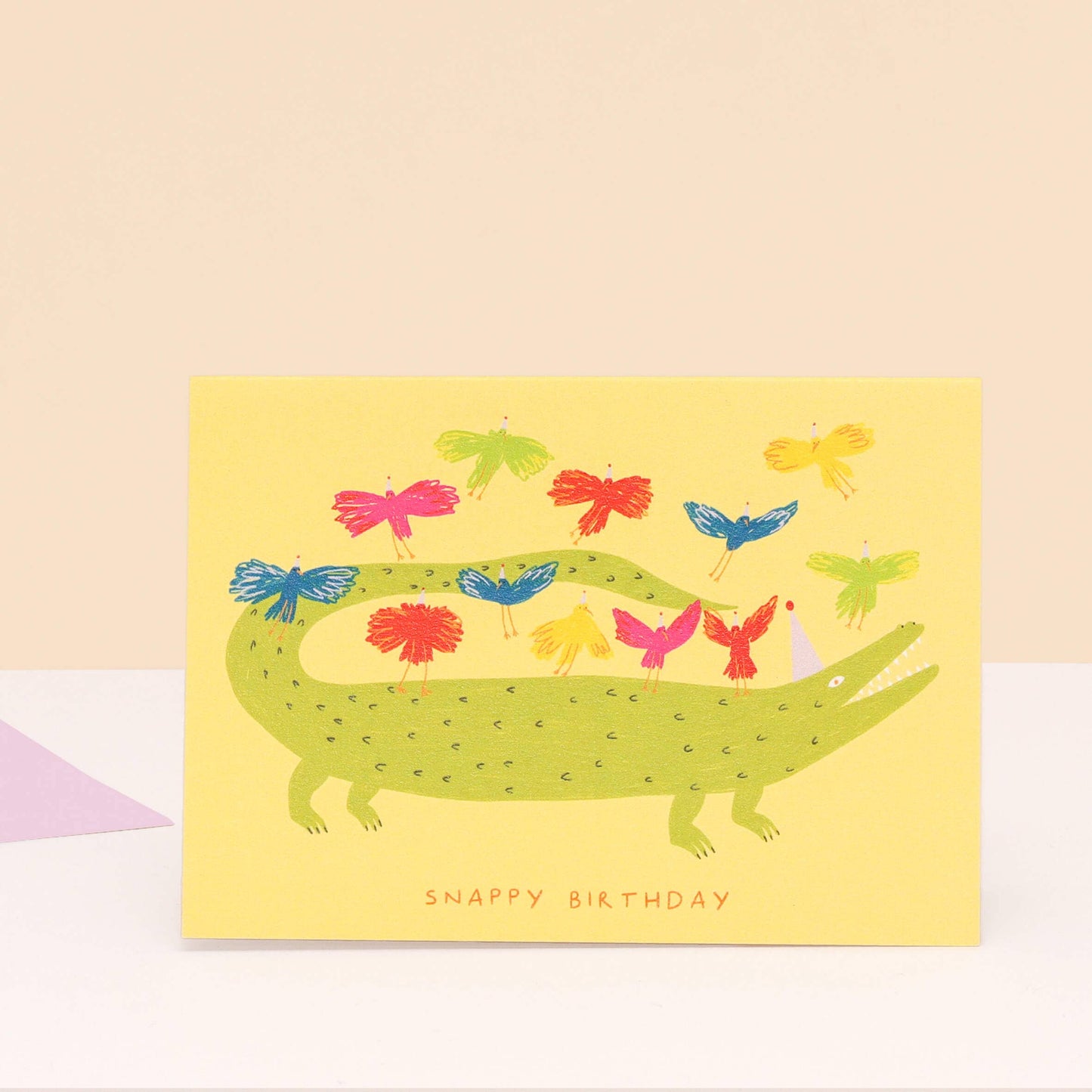 Crocodile Snappy Birthday Card | Animal Kids Birthday Card