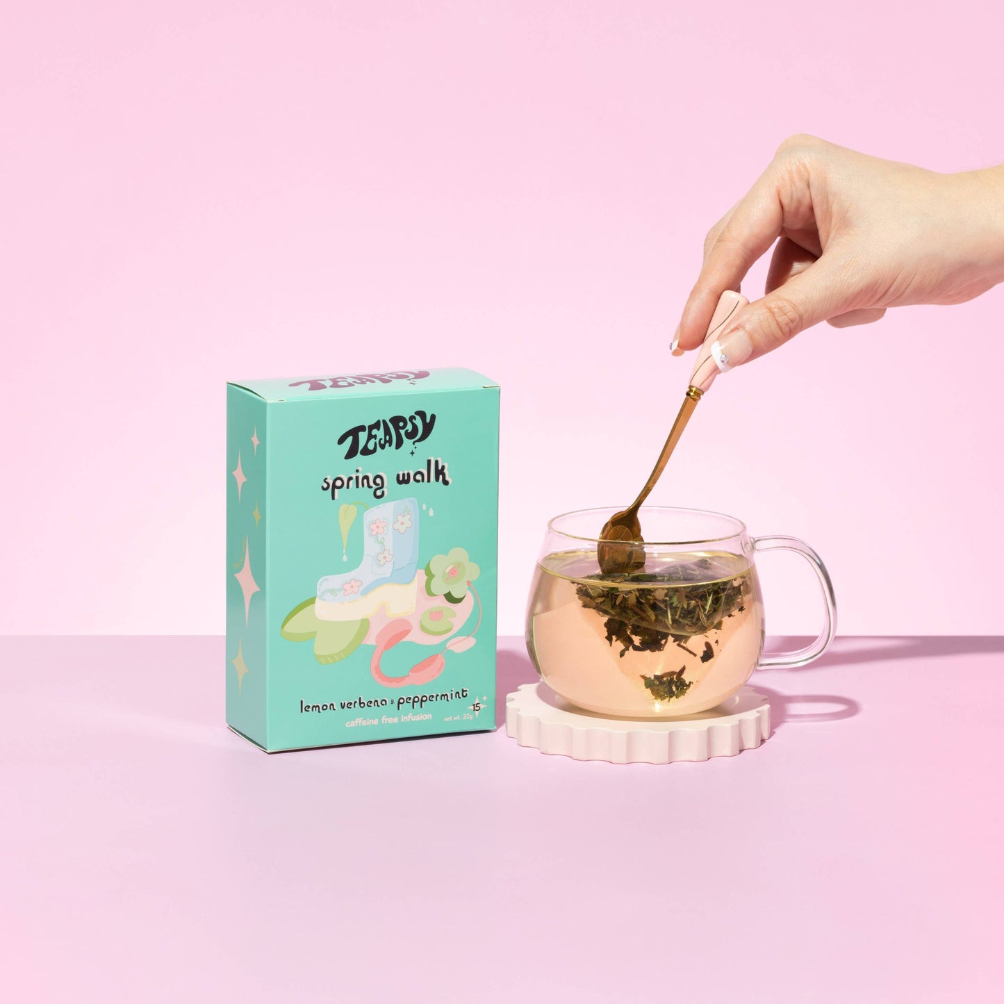 Peppermint and Nettle Tea - Spring Walk