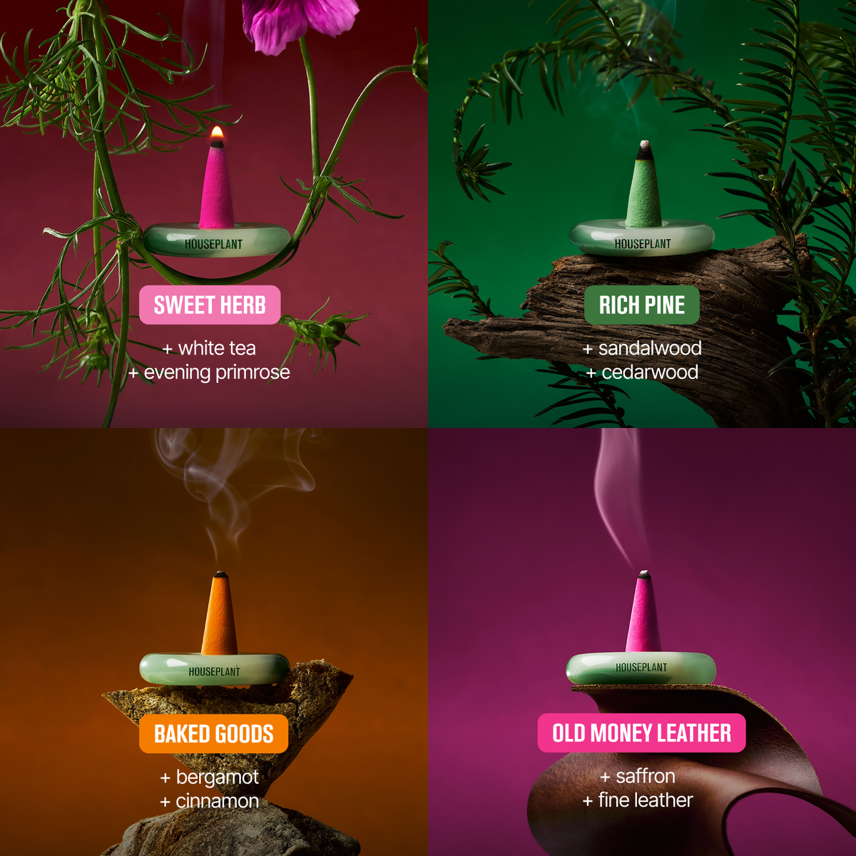Houseplant by DROPLET Droplets by Seth | 48 Incense Cones: Default Title