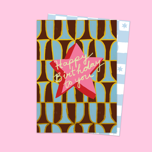 Birthday Geo Card