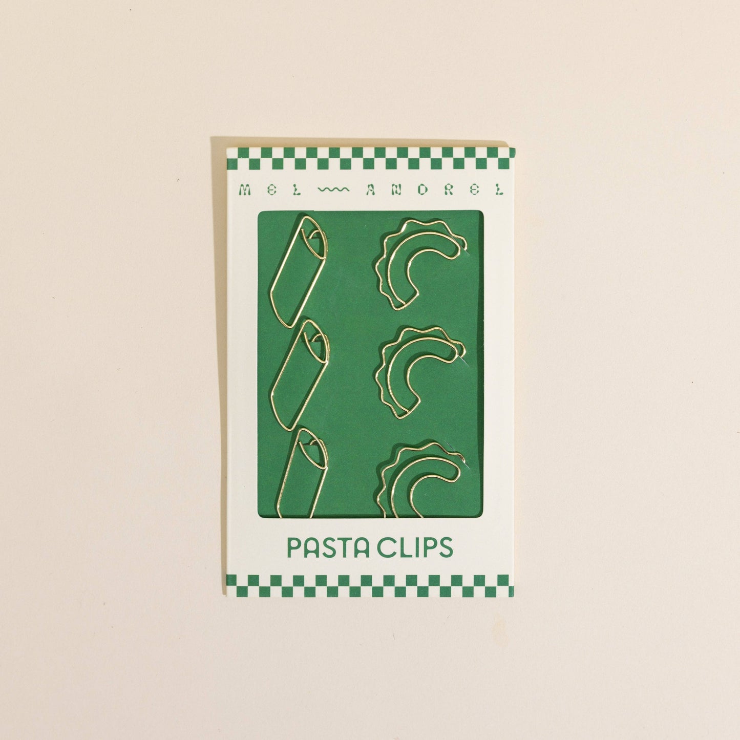 Pasta Paper Clips - Creste di Gallo + Penne