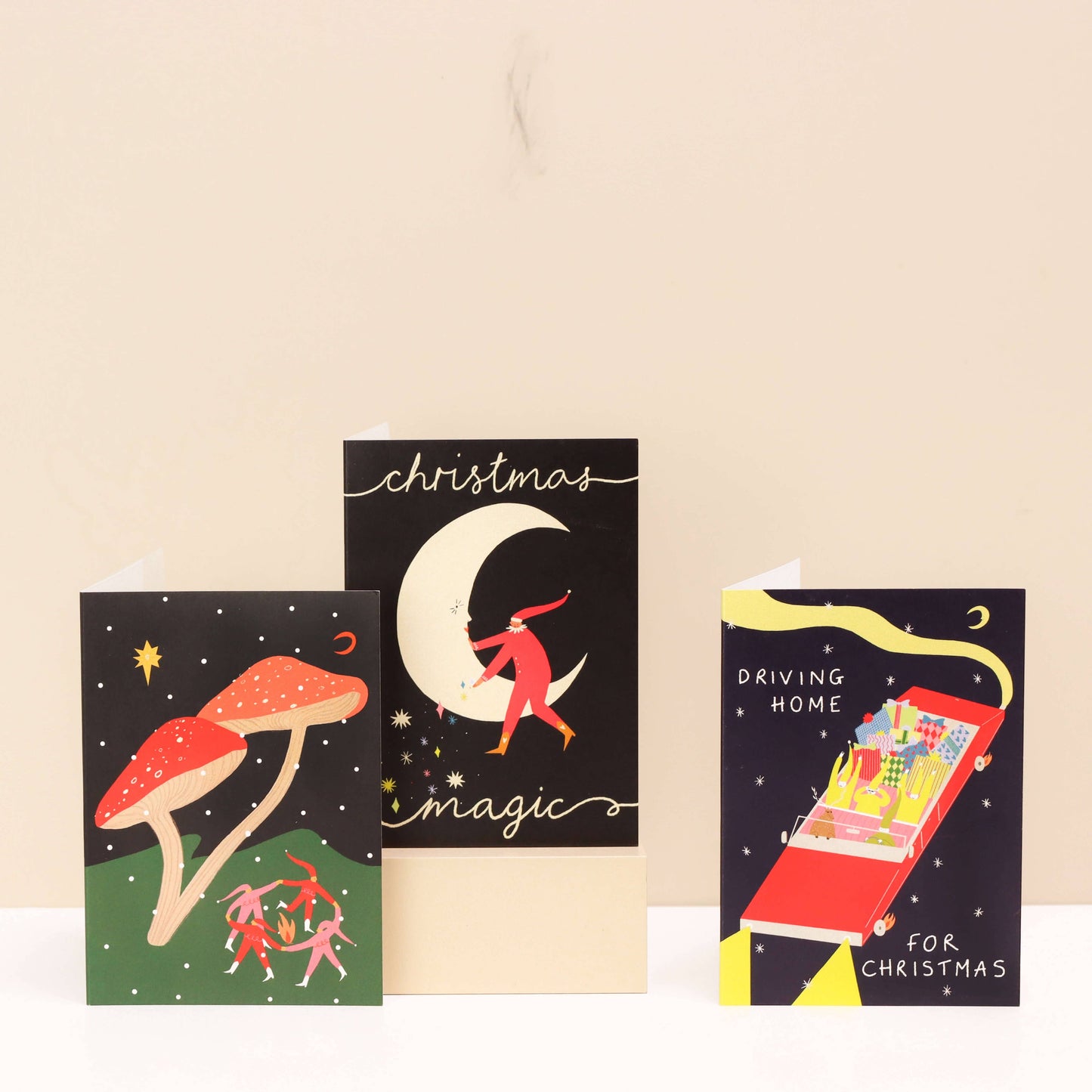 Driving Home For Christmas Card | Elves | Presents | Funny
