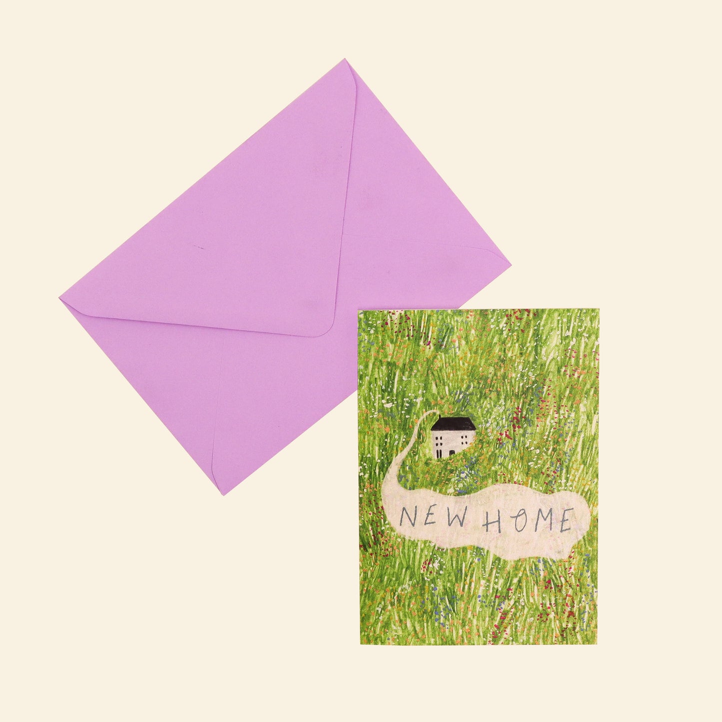 Meadow New Home Greeting Card | Housewarming Card