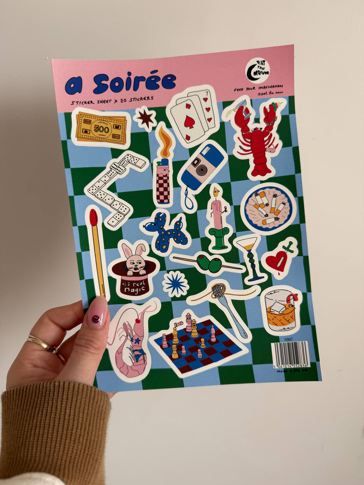 A5 Sticker Sheet - Soiree Party