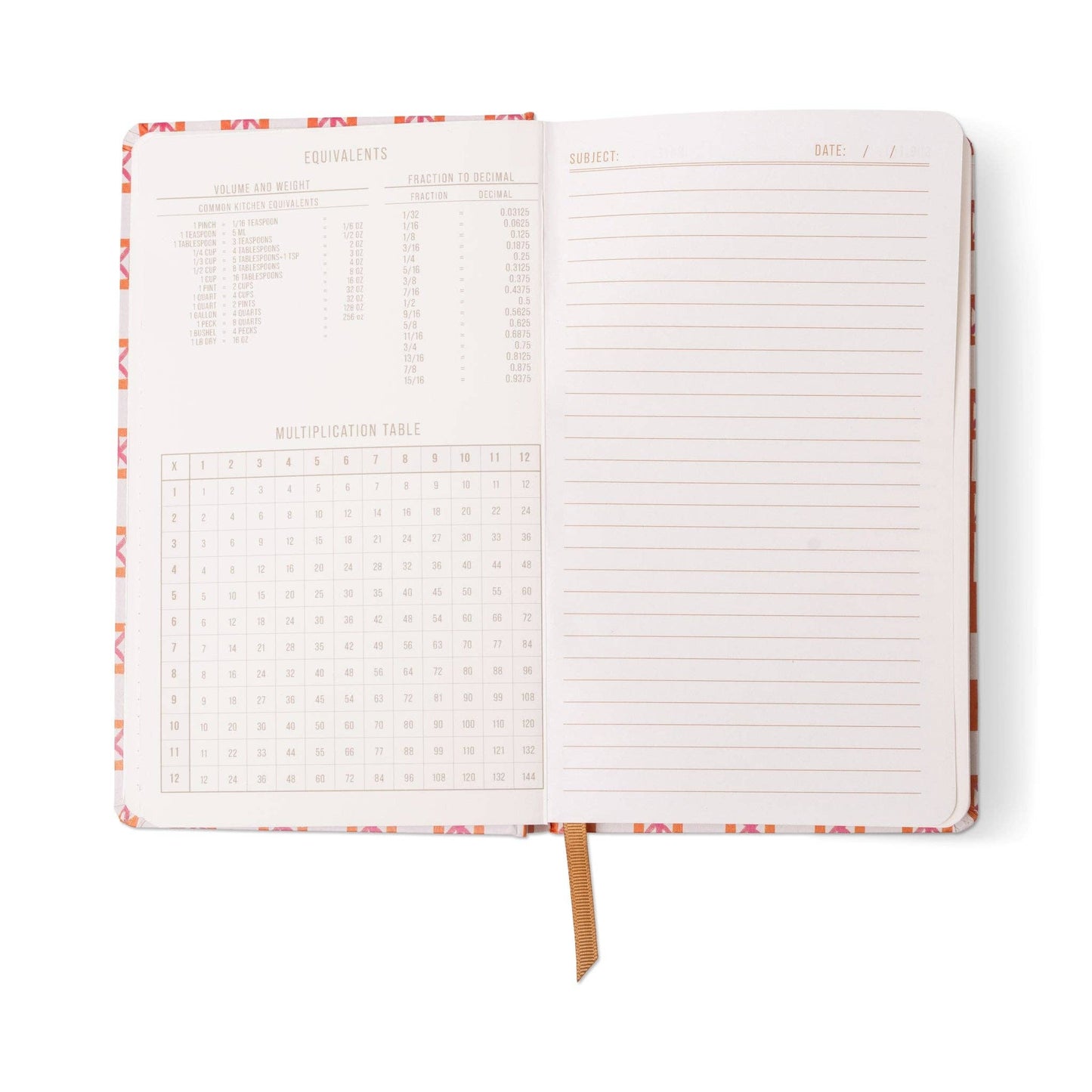 DesignWorks Ink Tulip Journal - Orange Check