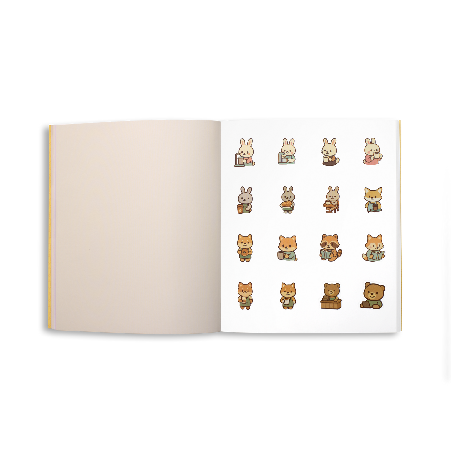 Cute 'n' Cozy Sticker Therapy: Coffee Shops (Cute 'n' Cozy Sticker Therapy Series)