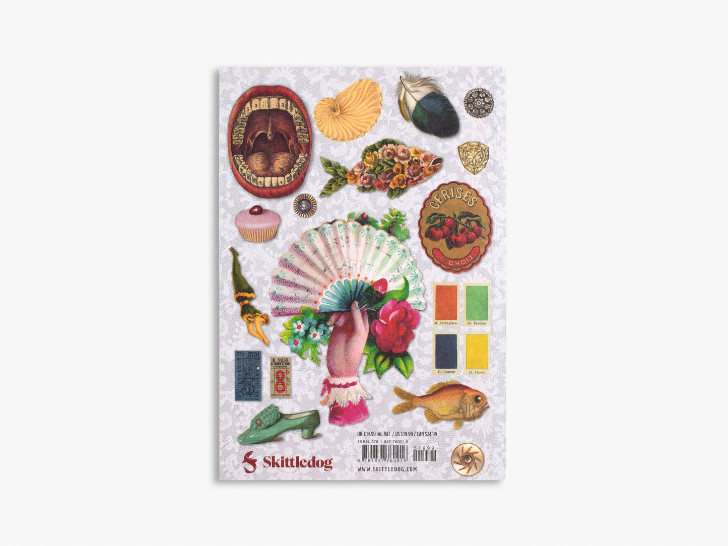 The Curious Collections Sticker Book