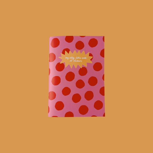 My Silly Little Book of Stickers Dots A6 Sticker Keeper