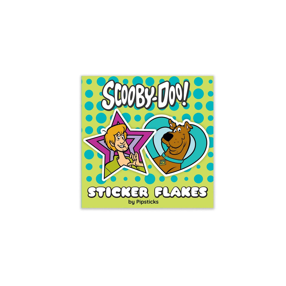 Pipsticks X Scooby-Doo Mystery Inc. Sticker Flakes