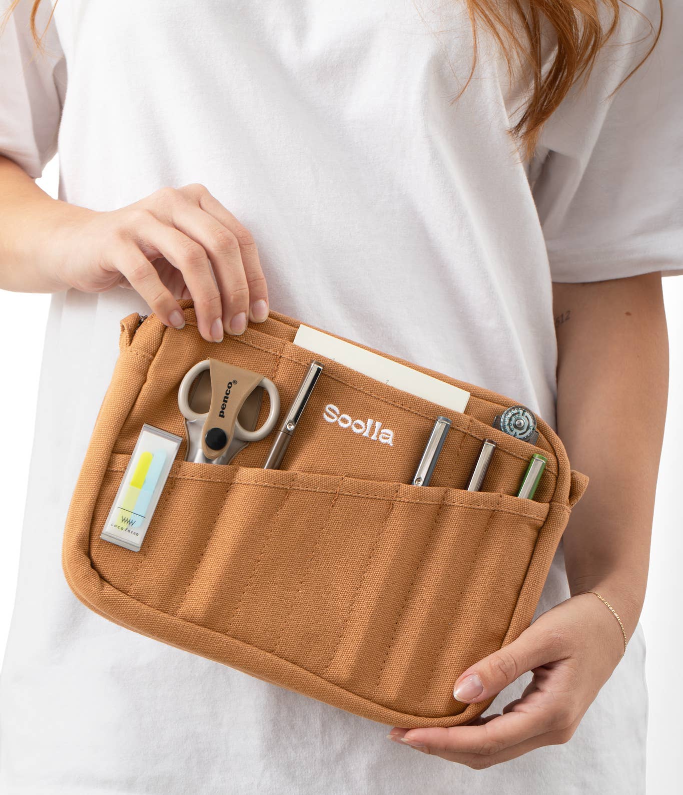 Soolla® Studio Pouch, Ganja Green (Stationery Pouch)