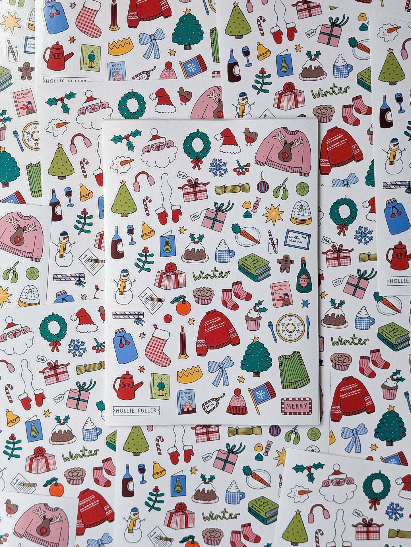 Winter Sticker Sheet