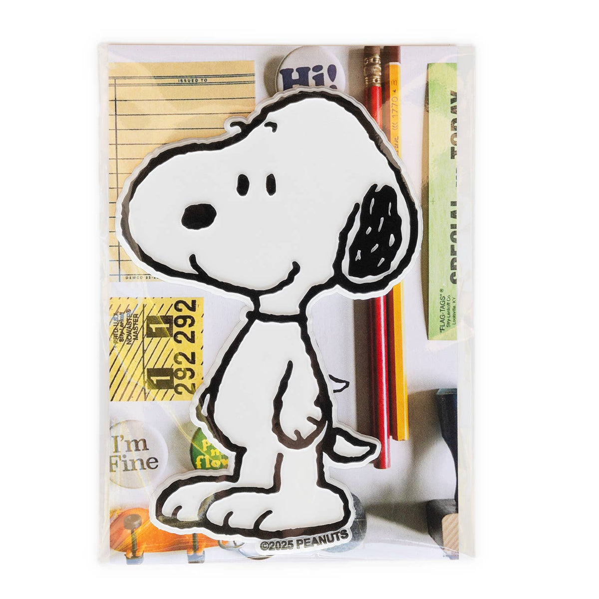3P4 x Peanuts® - Snoopy Classic Jumbo Magnet