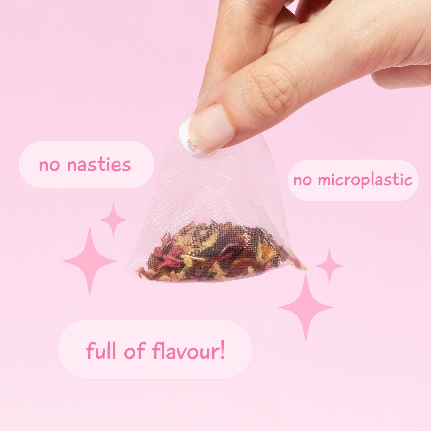 Caramel Rhubarb & Raspberry Tea - Pink Rodeo