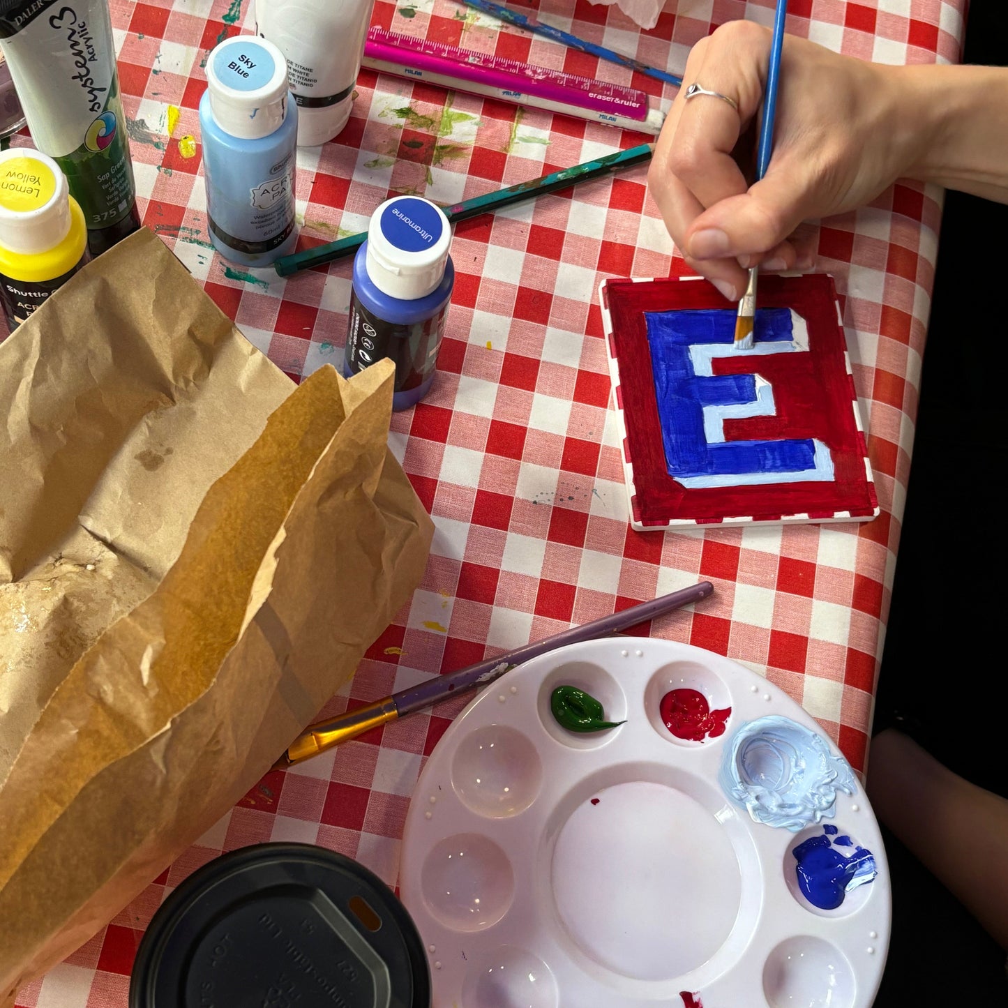 Gilmore Girls Coffee, Cinnabun + Coaster Painting with Roam  - Sunday 16th November