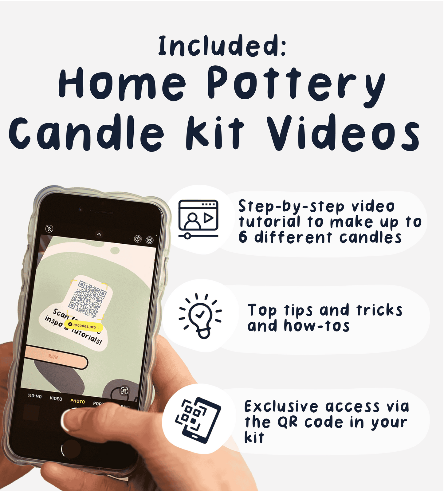 Home Pottery Candle Making Kit