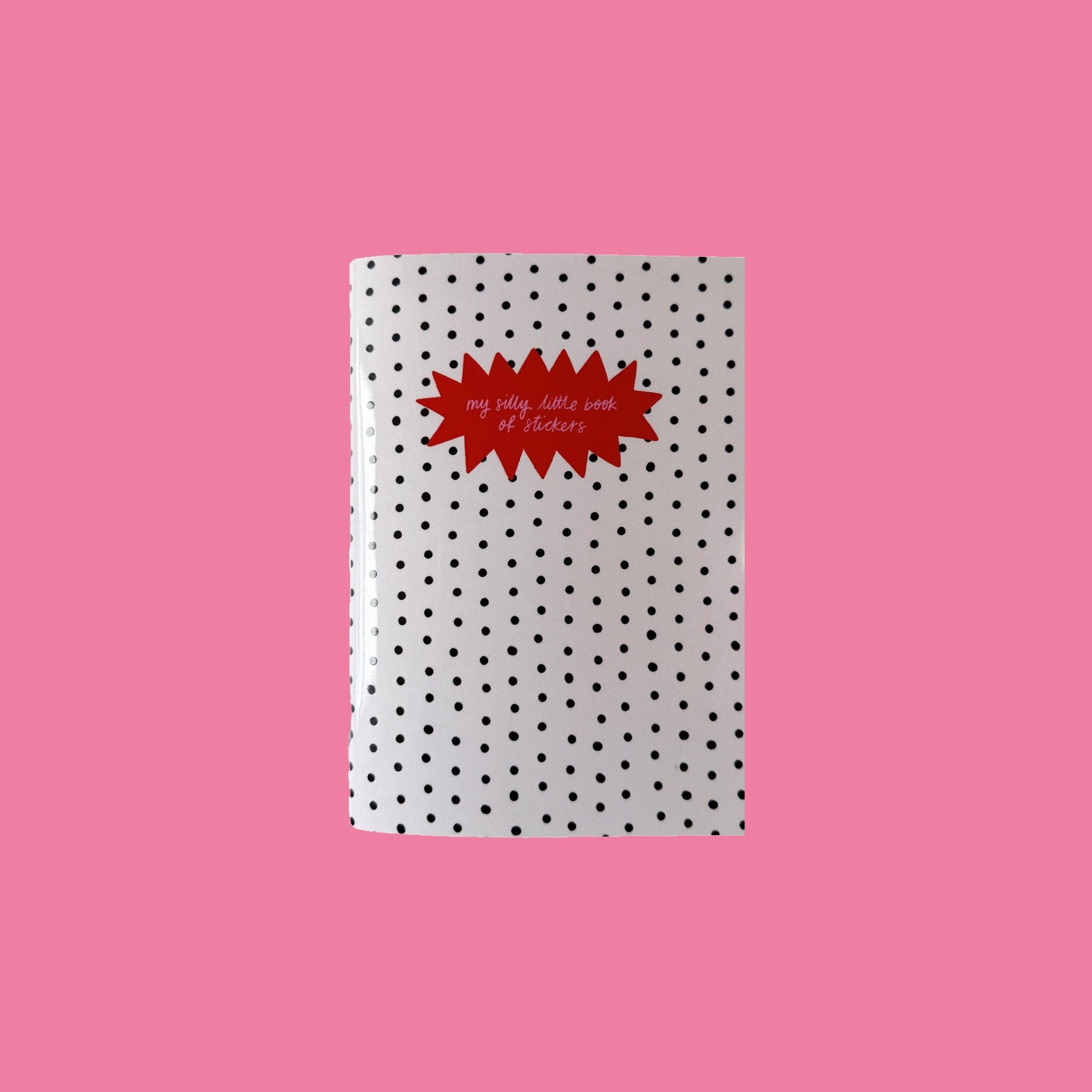 My Silly Little Book of Stickers Polka Dot A6 Sticker Keeper